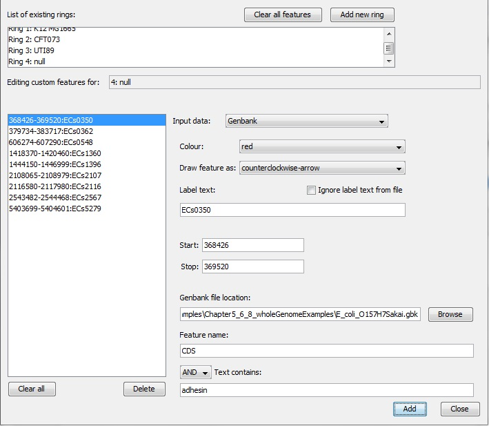 Annotations walkthrough rings