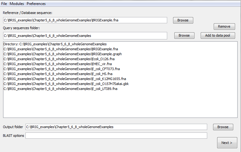Step 1: Load sequences