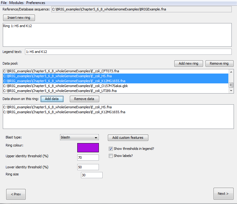 Step 2: Configure rings